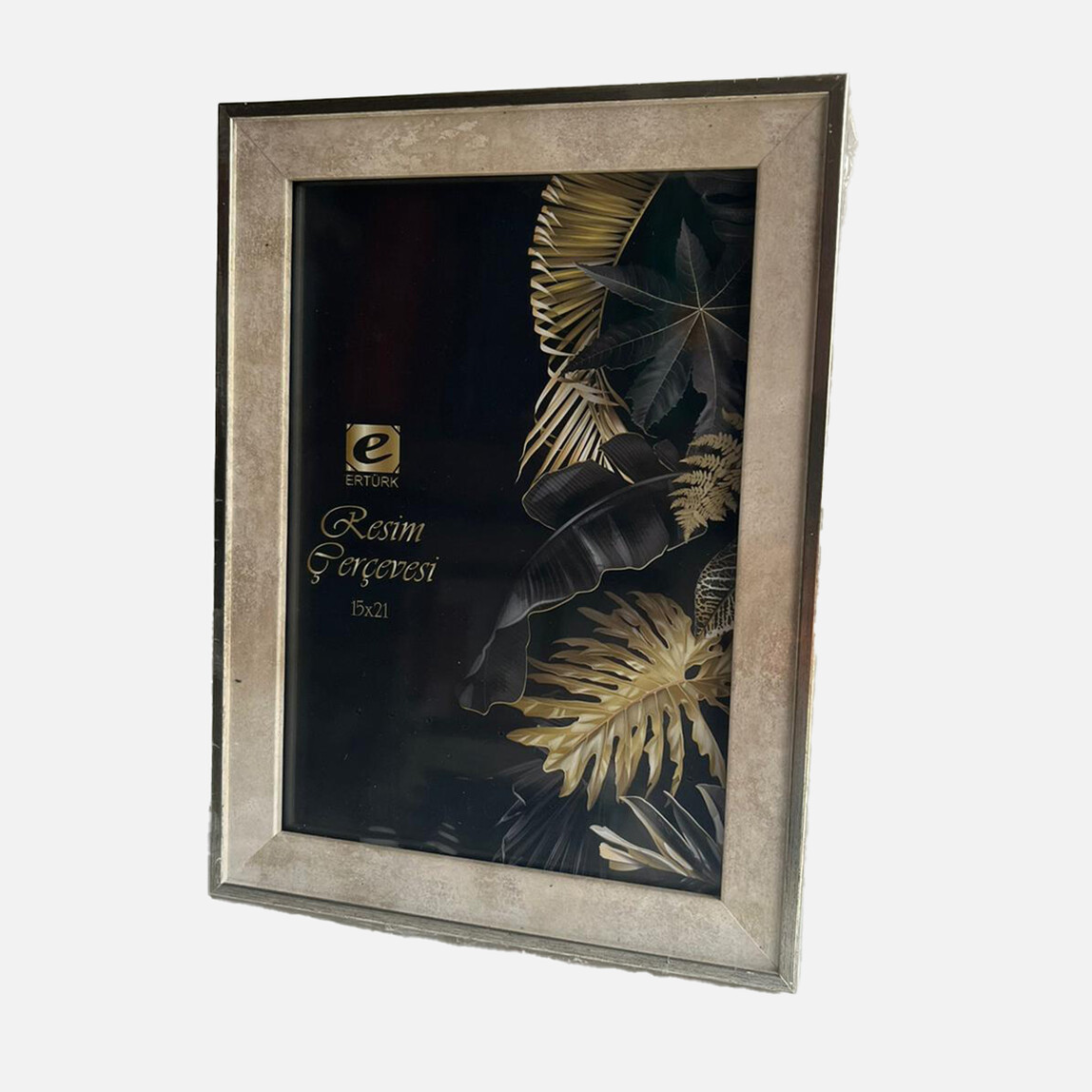    Ertürk Masaüstü Çerçeve Krem Platin 15x21 cm  