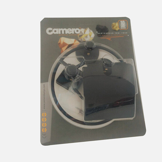 Camero Life Kare 3’lü Set Siyah