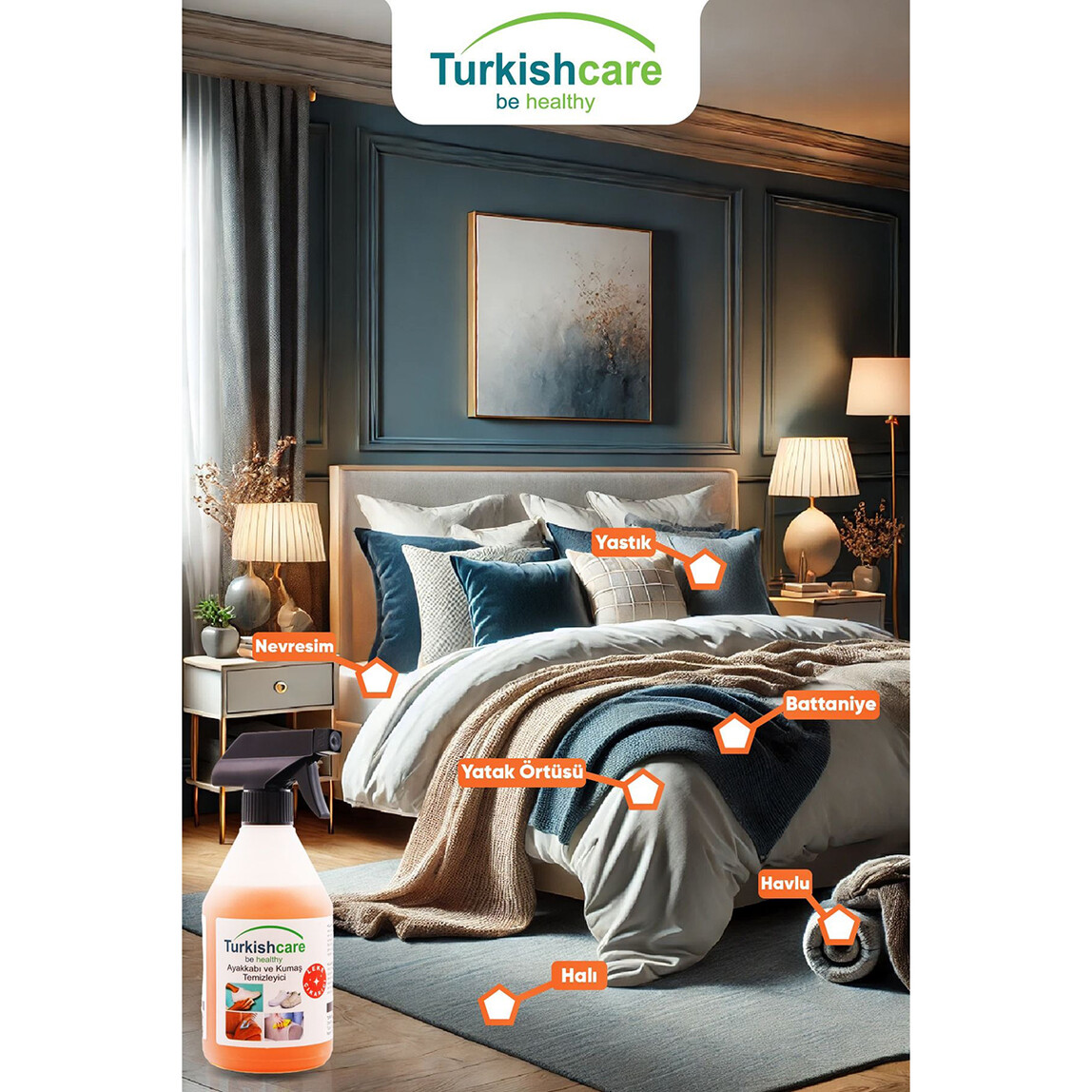    Turkishcare Leke Sökücü 500 ml  