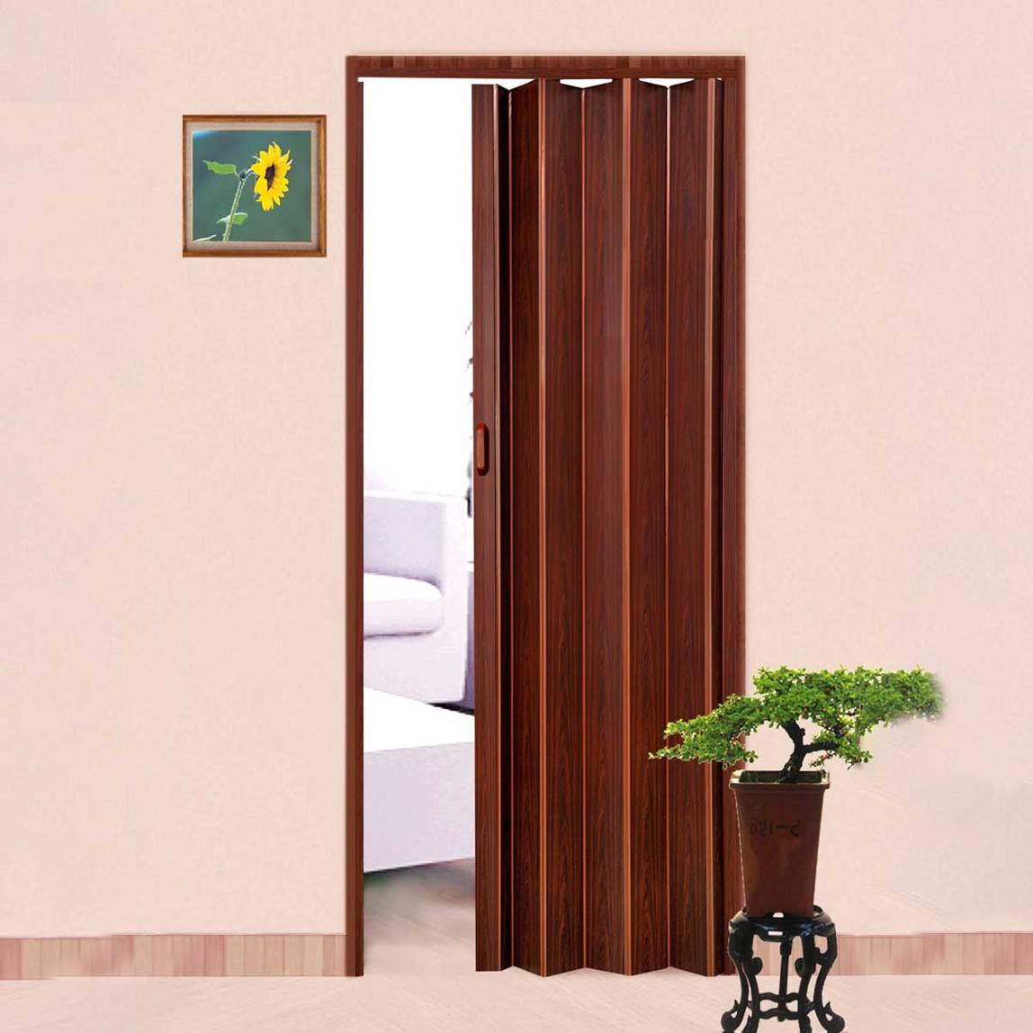    LORIN Akordiyon Kapı Meşe 