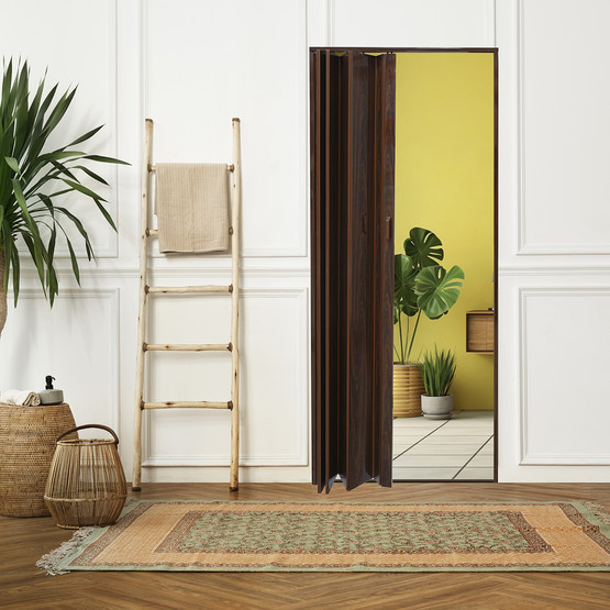 LORIN Akordiyon Kapı Meşe