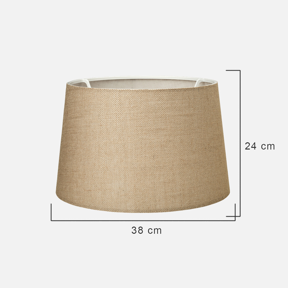    Deko Lambader Şapkası Çuval Desen  