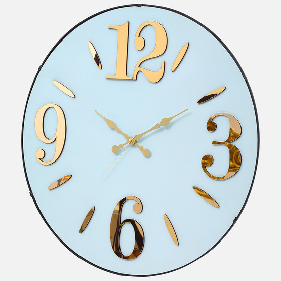 Doğaner Dekoratif Pleksi Rakamlı Büyük Bombe Saat 48x48 cm