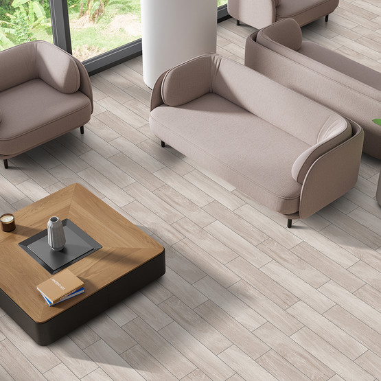 Ege Seramik Missisipi Karo Gri 15 x 60 cm 1,35 m2