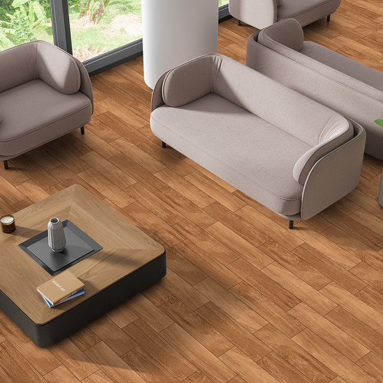 Ege Seramik Missisipi Karo Meşe 15 x 60 cm 1,35 m2