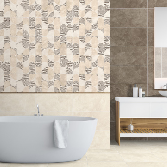 Ege Seramik Alva Karo Krem 40 x 40 cm 1,44 m2