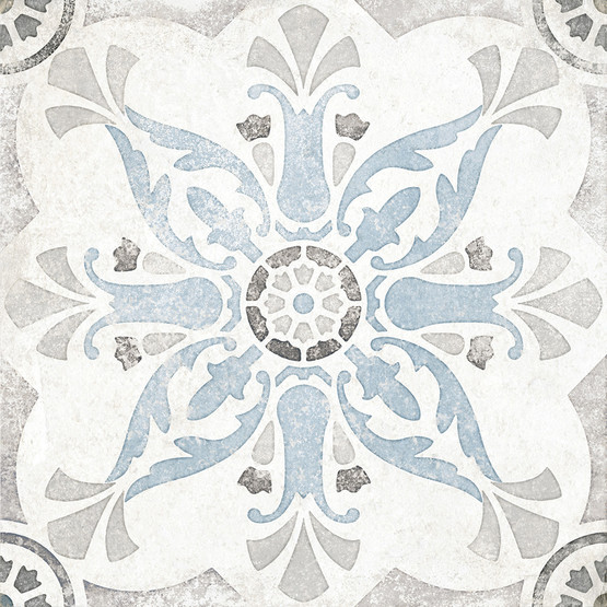 Ege Seramik Cybele Karo Mavi 20 x 20 cm 0,72 m2