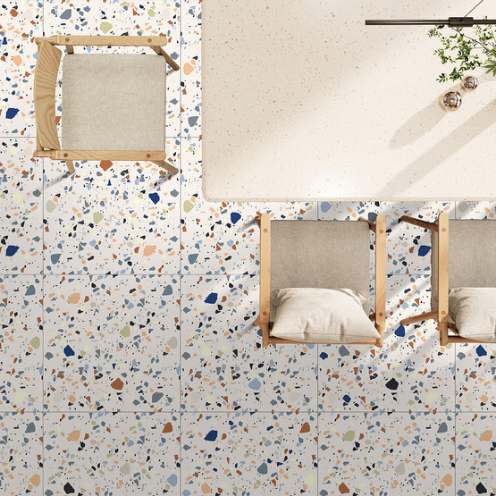 Ege Seramik Solo Karo Beyaz 45 x 45 cm 1,62 m2