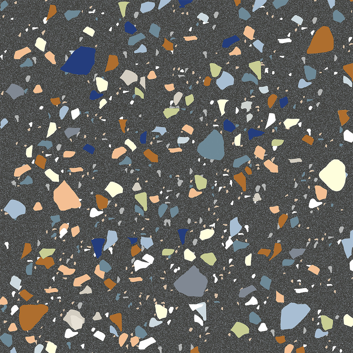    Ege Seramik Solo Karo Siyah 45 x 45 cm 1,62 m2 