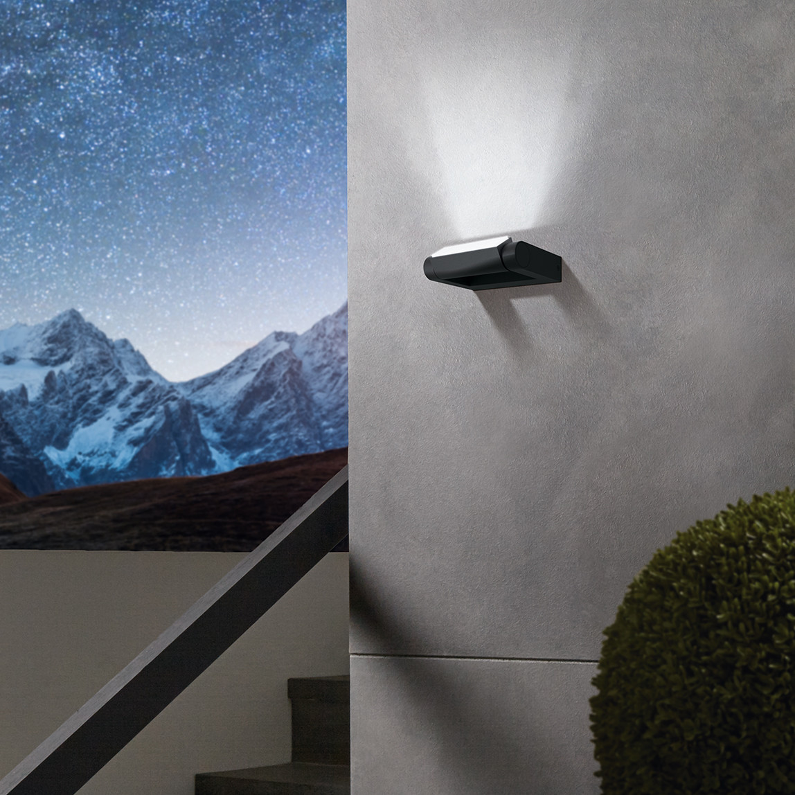    Eglo Brianza Led Aplik Siyah      