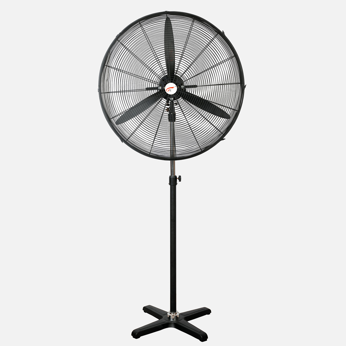    Dlc FL-750-F 240 Watt Sanayi Tipi Ayaklı Vantilatör Siyah 