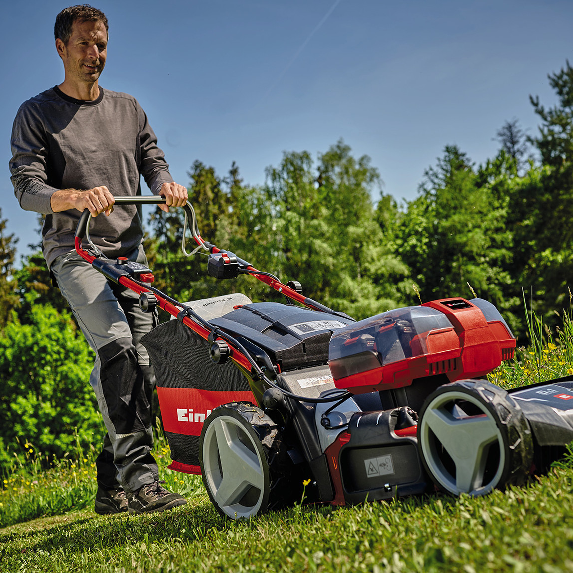    Einhell GE-CM 36/47 S HW Kömürsüz Akülü Çim Biçme Makinesi 