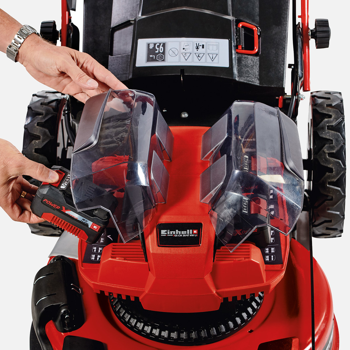    Einhell GE-CM 36/47 S HW Kömürsüz Akülü Çim Biçme Makinesi 