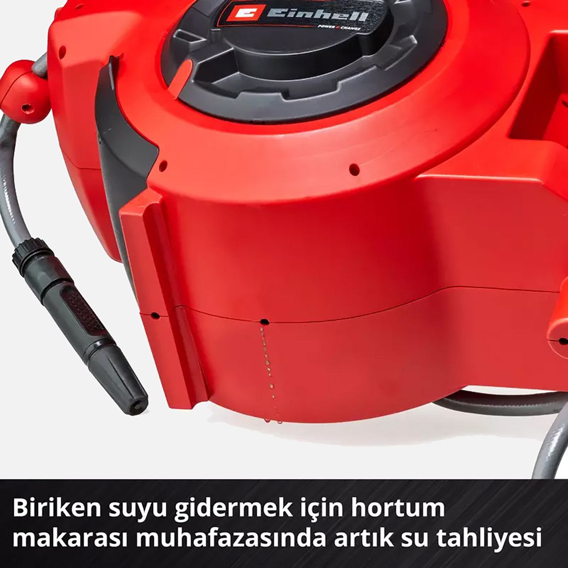    Einhell GE-HR 18/30 LI Solo Hortum Makarası (Akü ve Şarj Cihazı Dahil Değildir)
  