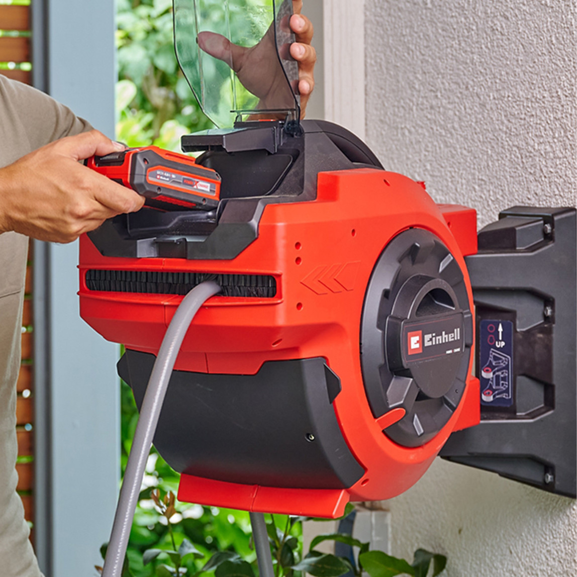    Einhell GE-HR 18/30 WH LI Solo Hortum Makarası (Akü ve Hortum Dahil Değildir)
  