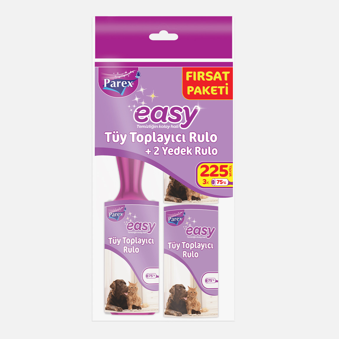    Parex Easy Tüy Toplayıcı Rulo 225'li Paket 