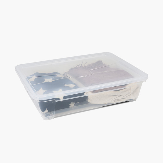 Tekerlekli Easy Saklama Kutusu 55 lt