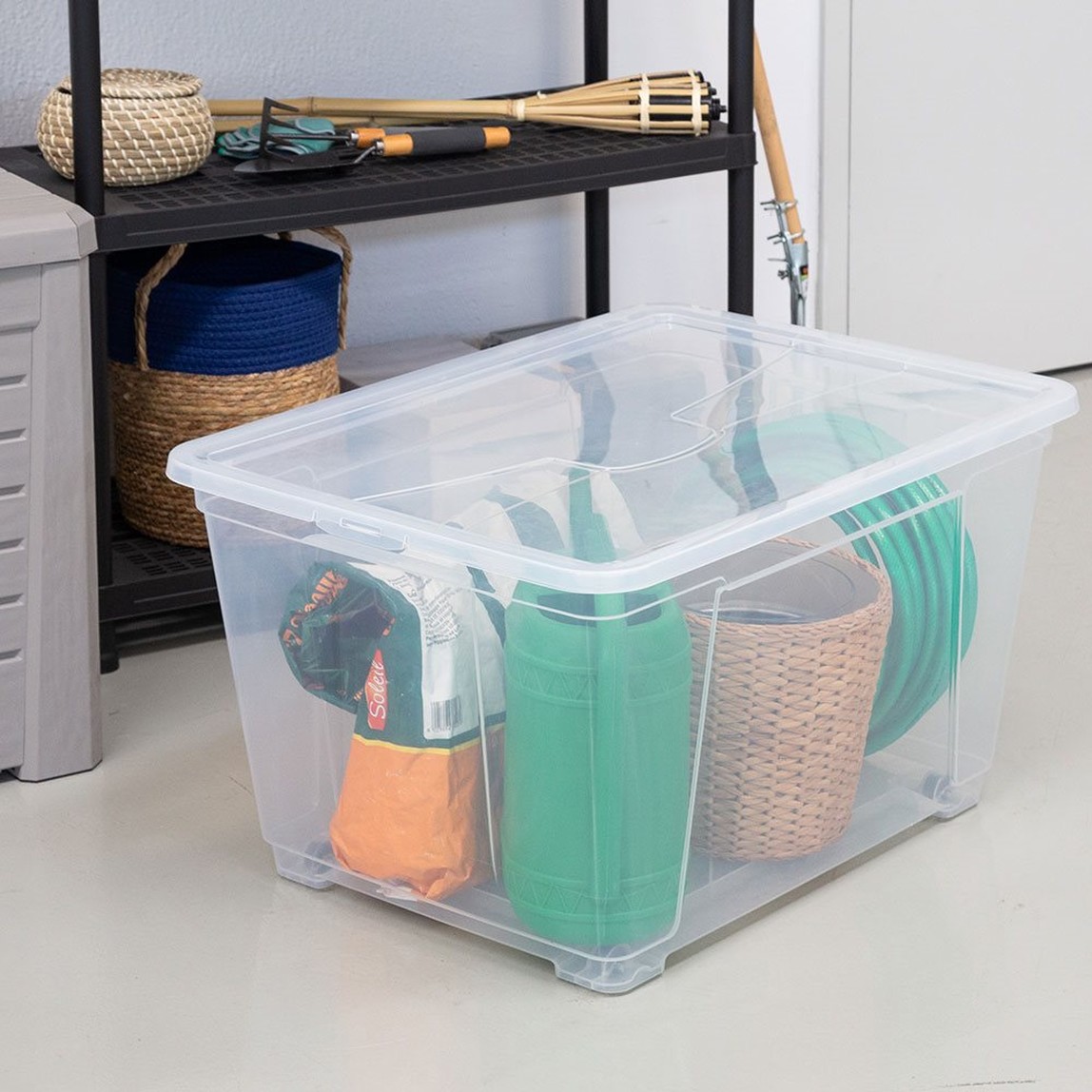    Tekerlekli Easy Saklama Kutusu 140 lt 