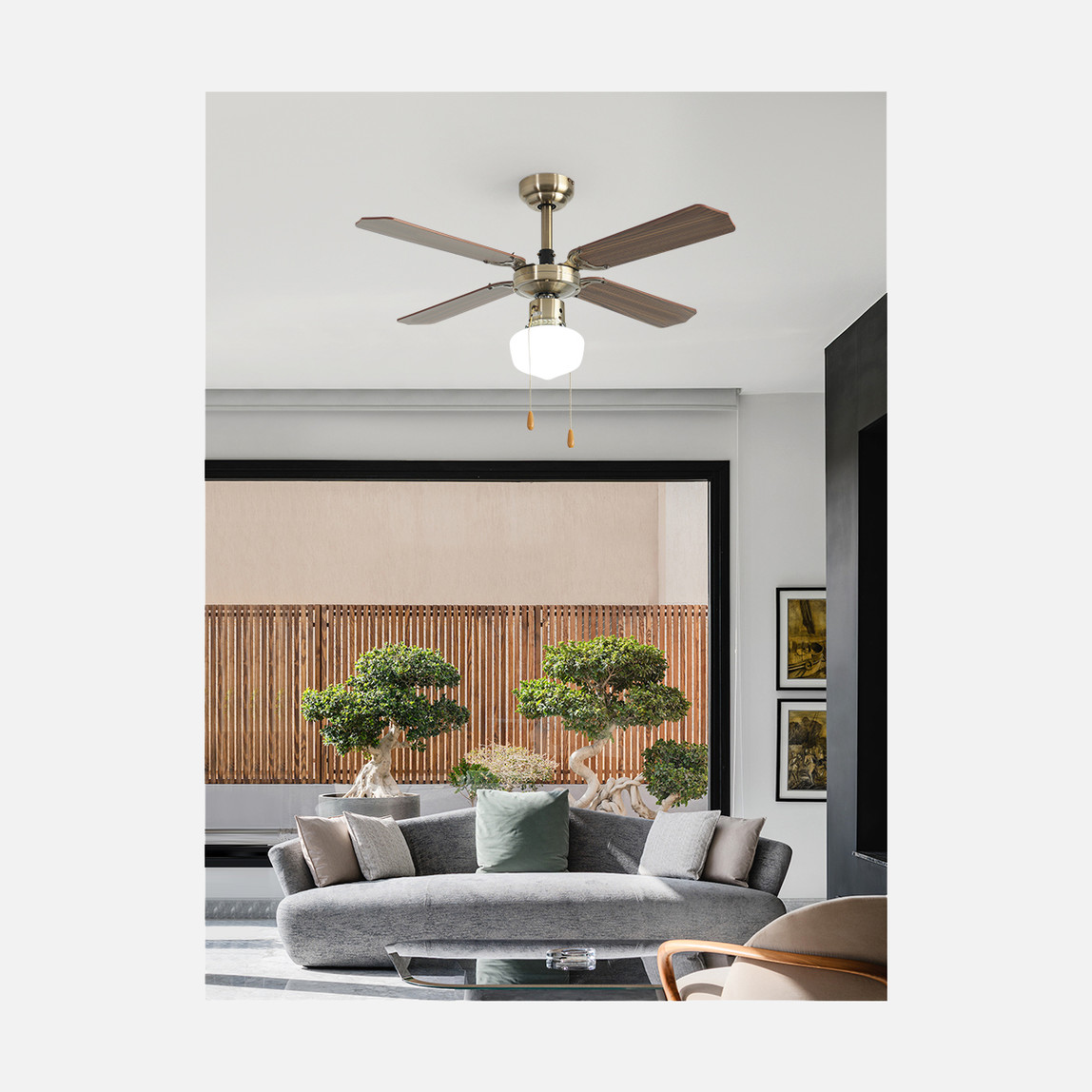    Dlc Poyraz Antik 107 Cm Tavan Vantilatörü 