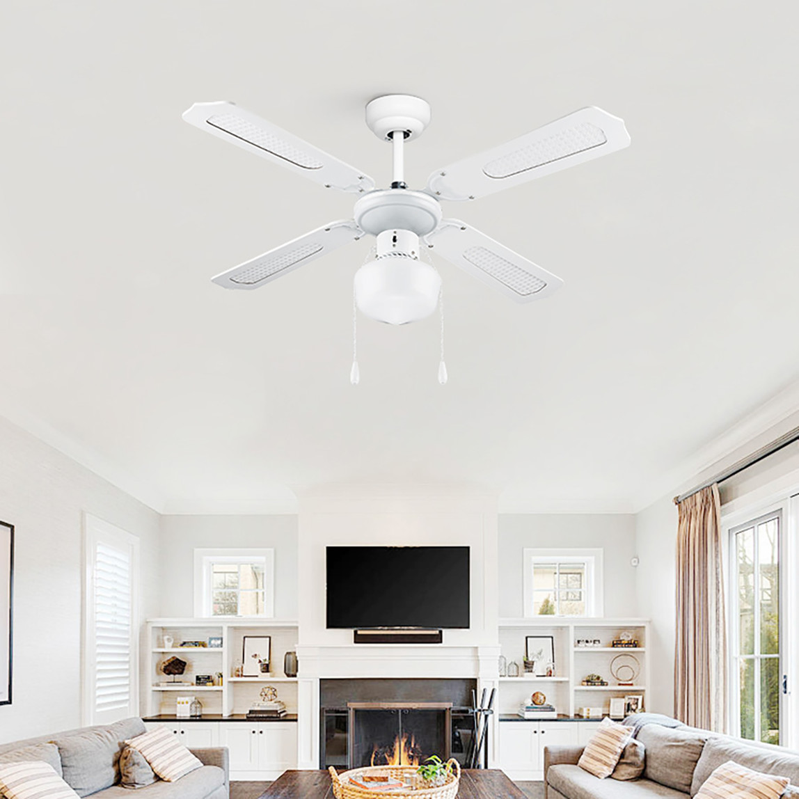    Dlc Poyraz Beyaz 107 Cm Tavan Vantilatörü 