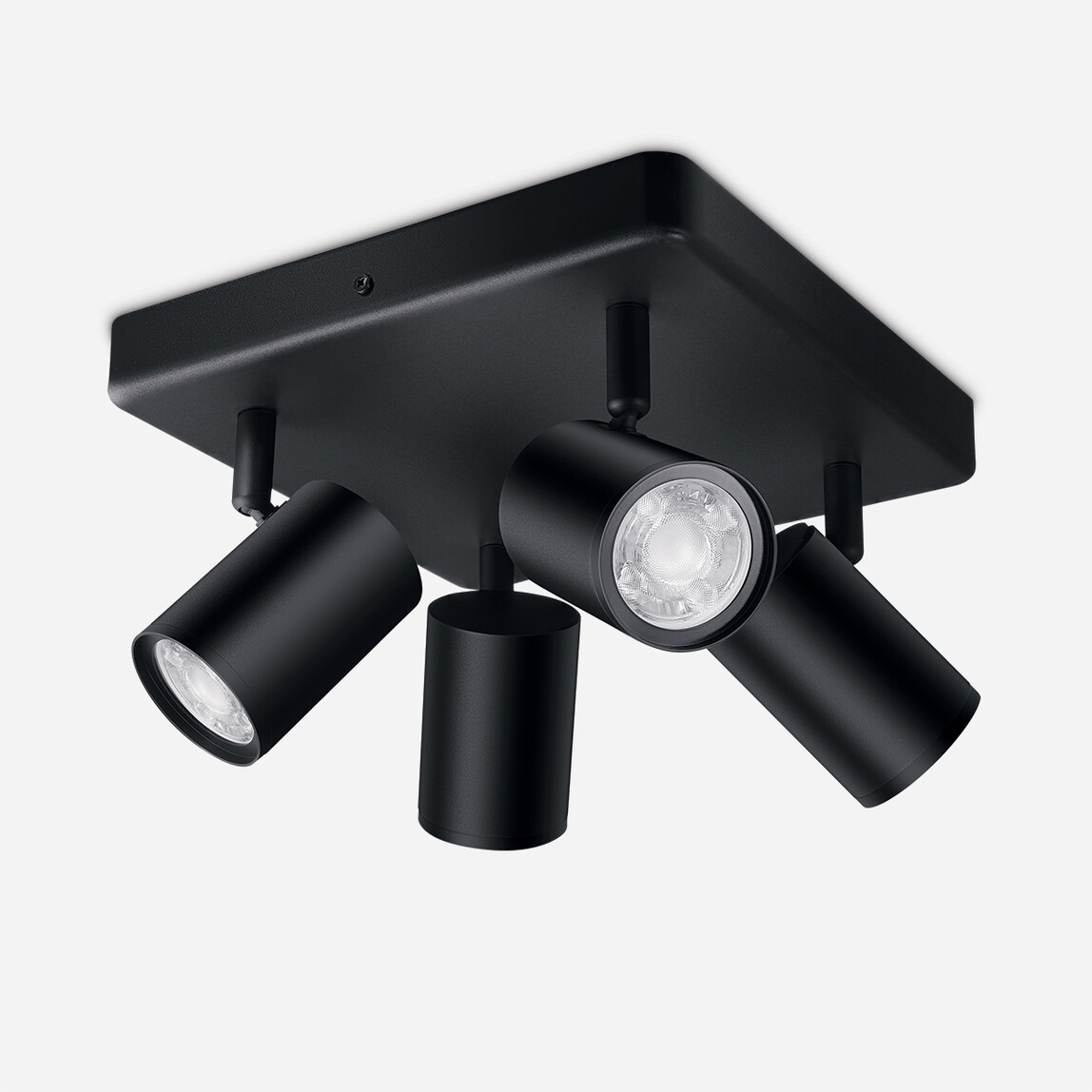    Wiz 5 W Siyah 4'lü Sıva Üstü Spot 