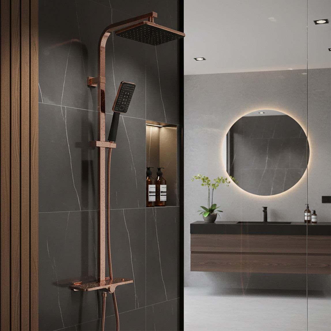    Penta Duş Sistemi Rose 