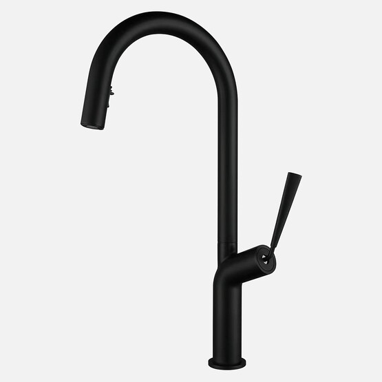 Penta Spiralli Eviye Bataryası Siyah