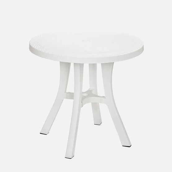 Holiday HM-510 Royal Yuvarlak Masa Beyaz