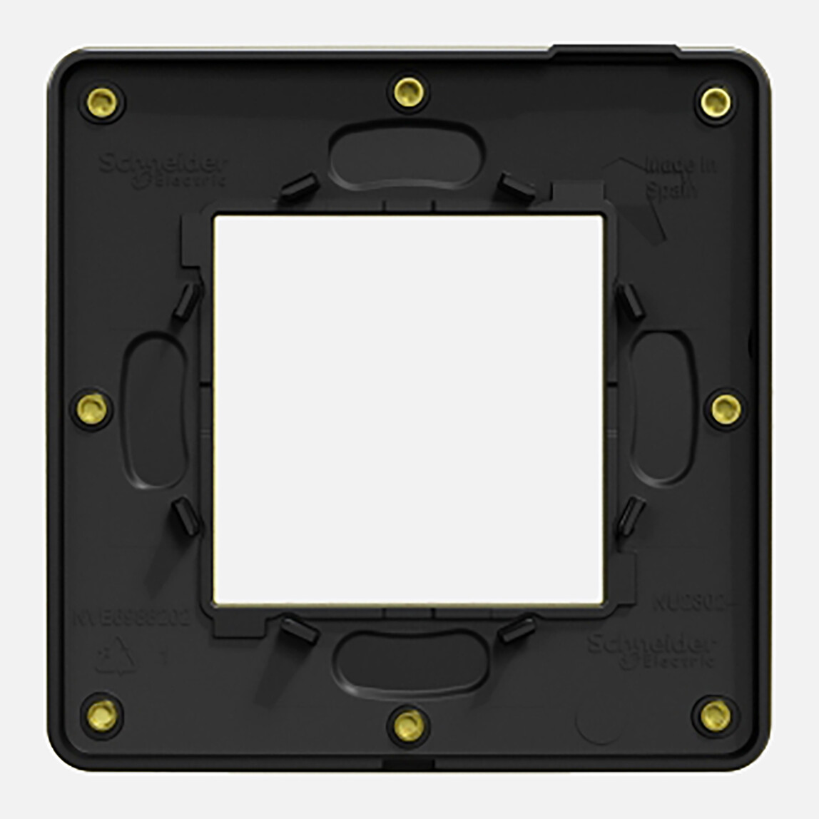    Schneider NU280262M Tekli Çerçeve Altın Siyah 