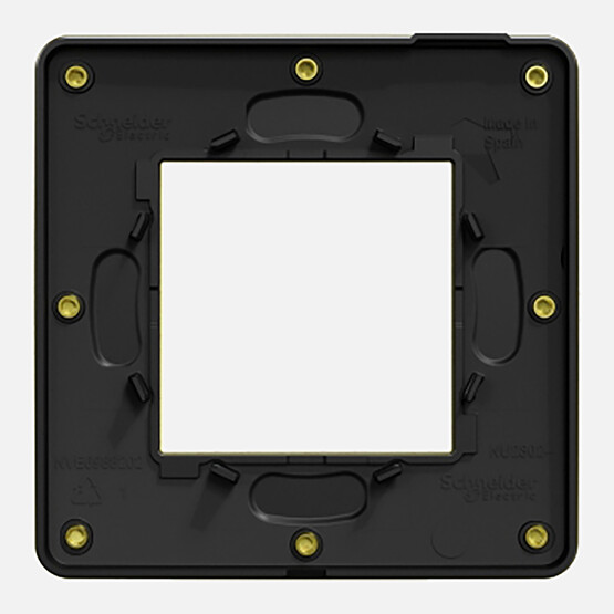 Schneider NU280262M Tekli Çerçeve Altın Siyah