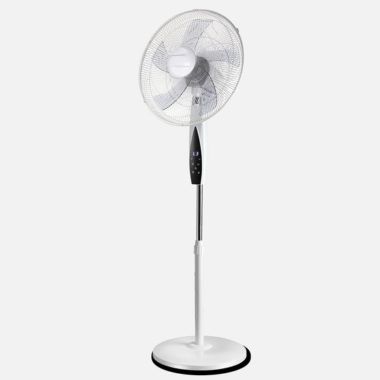 Dlc FS-K45BR 65 Watt Zaman Ayarlı Kumandalı Ayaklı Vantilatör Beyaz