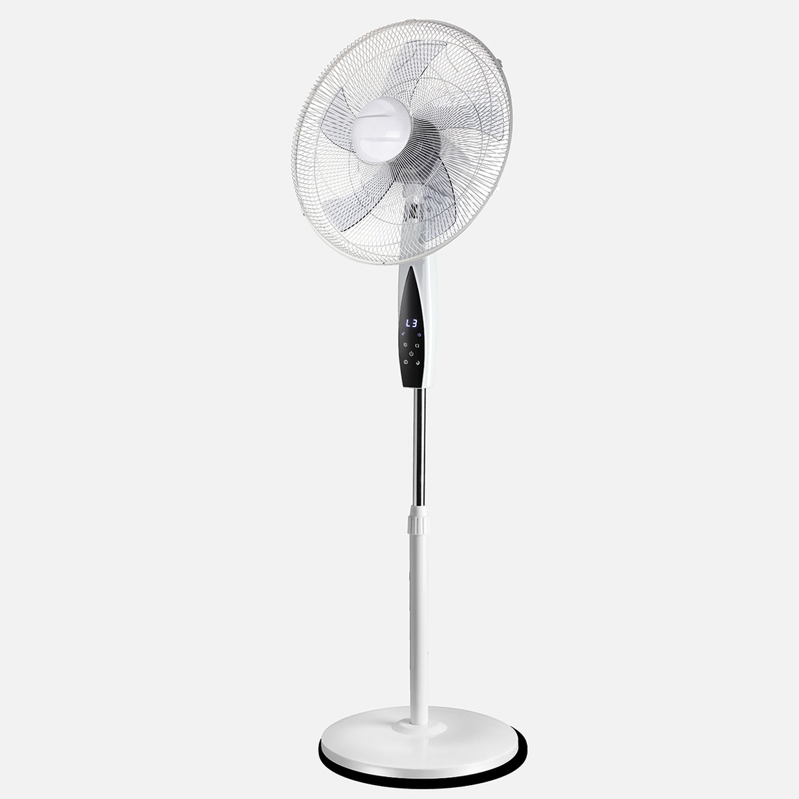    Dlc FS-K40BR Ayaklı Zaman Ayarlı Uzaktan Kumandalı Vantilatör 50 Watt Beyaz 