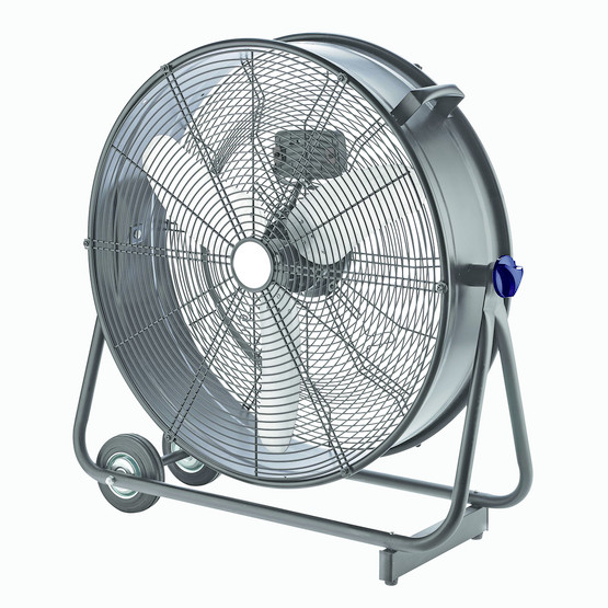 Dlc Sanayi Yer Vantilatörü Siyah 200 Watt  