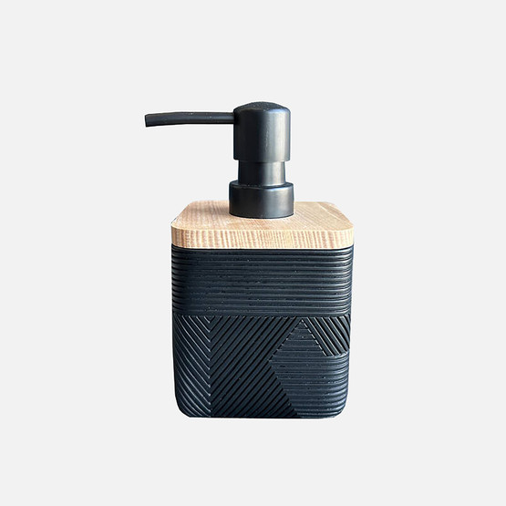Primanova Madera Sıvı Sabunluk Siyah