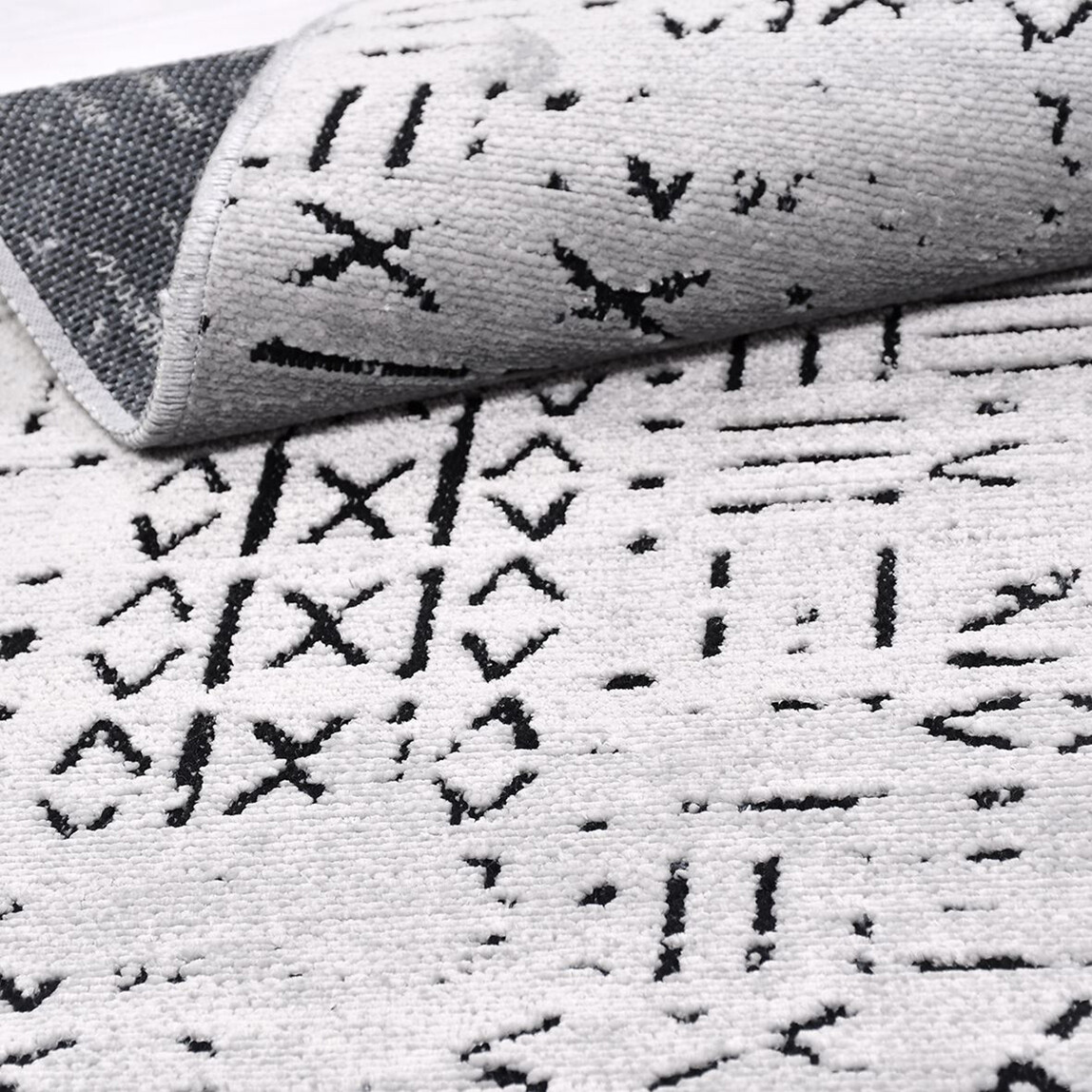    Crea Vanilya Kilim 8015 Gri 80x150 cm 