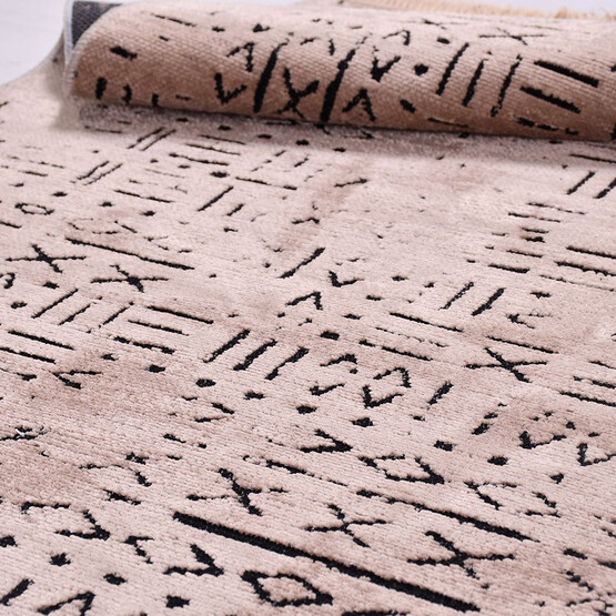 Crea Vanilya Kilim 8011 Açık Kahve 80x300 cm