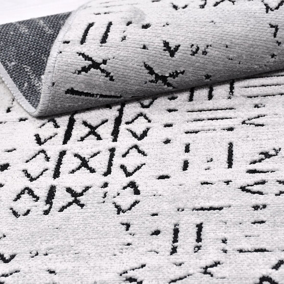 Crea Vanilya Kilim 8015 Gri 120x180 cm