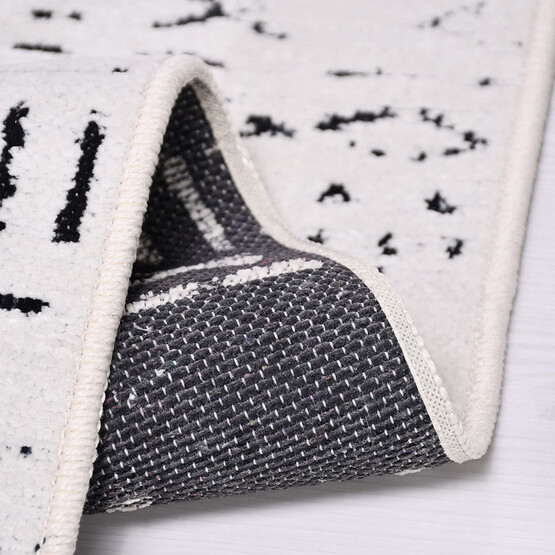 Crea Vanilya Kilim 8018 Beyaz 120x180 cm