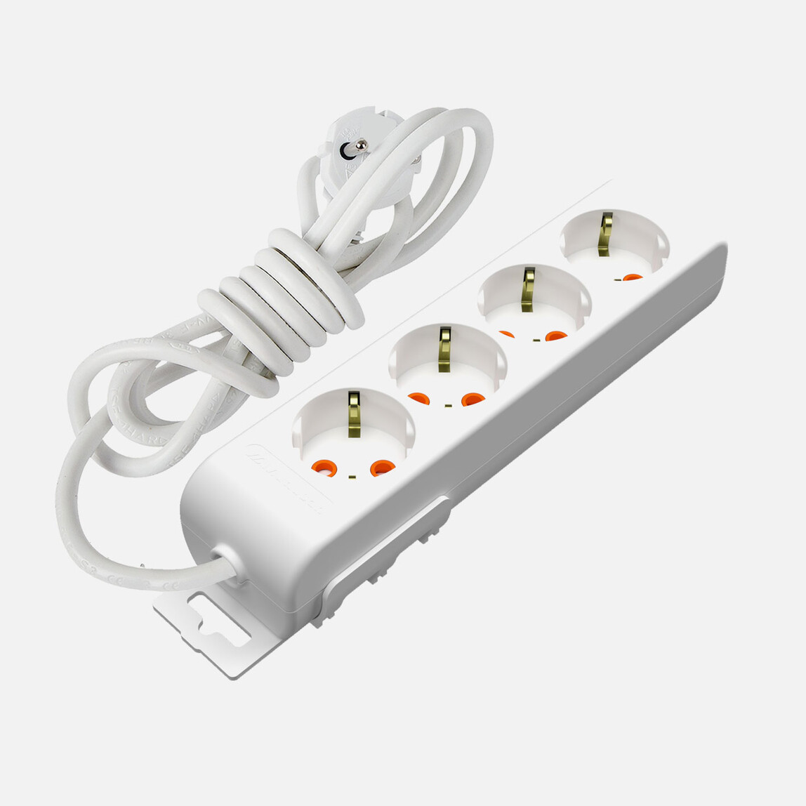    4'lü Topraklı Grup Priz 2 Metre 