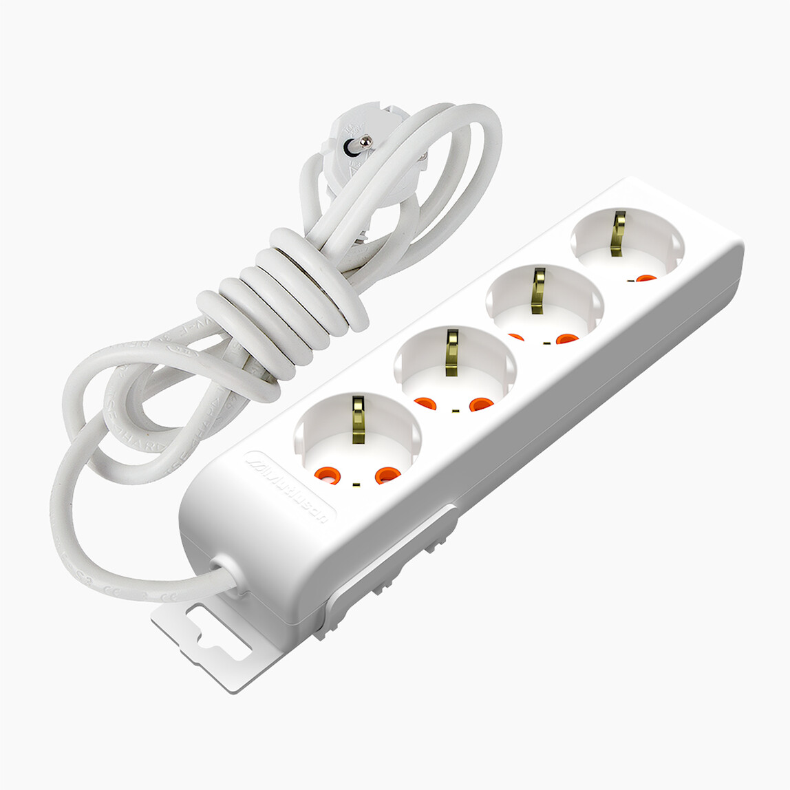    4'lü Topraklı Grup Priz 3 Metre 