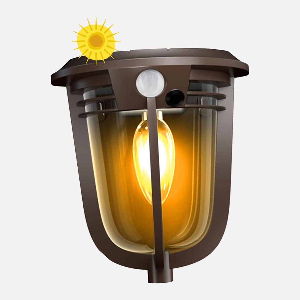    Greentech Güneş Enerjili Hareket Sensörlü Led Aplik 