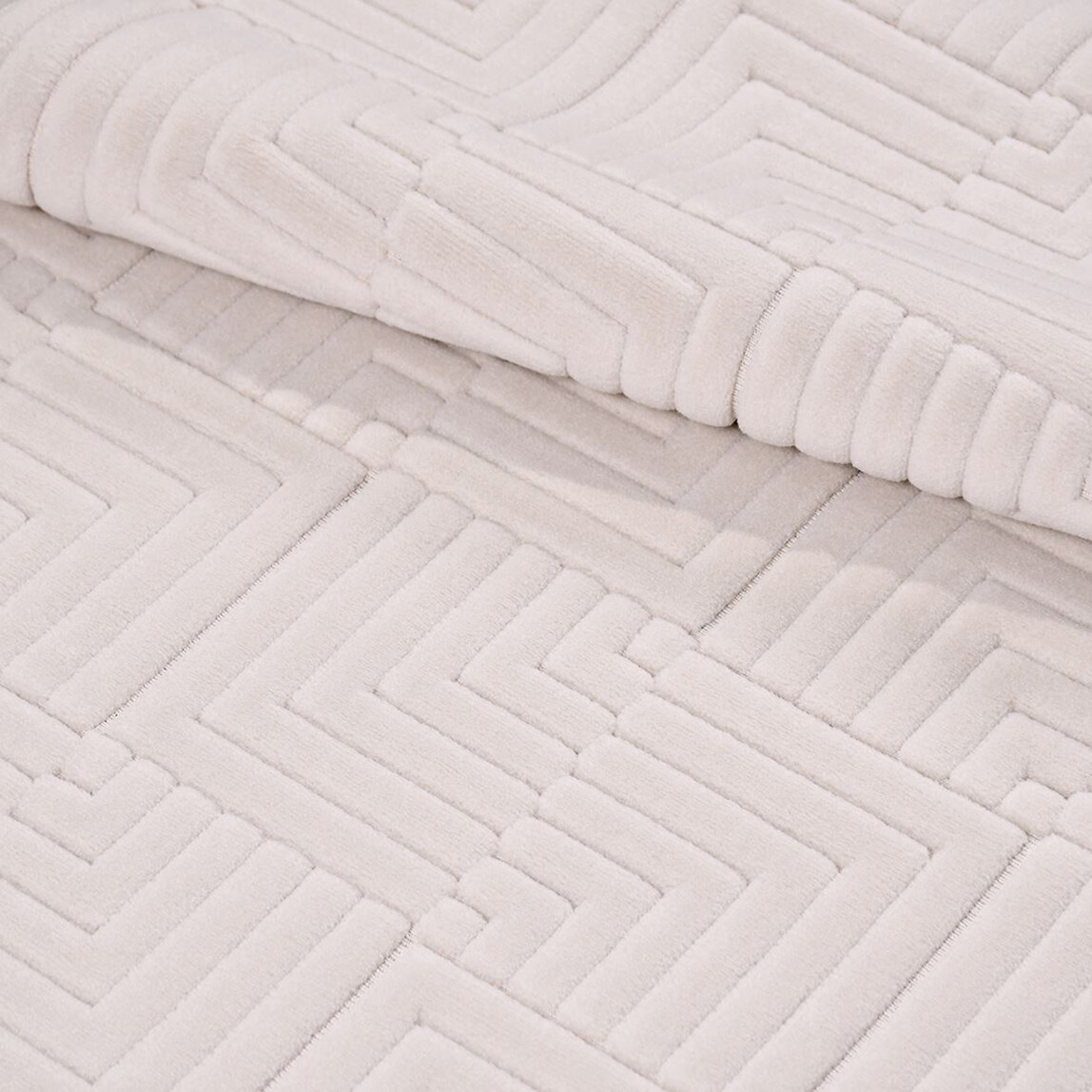    Crea Hawaii HP02 Halı Beyaz 80x300 cm 