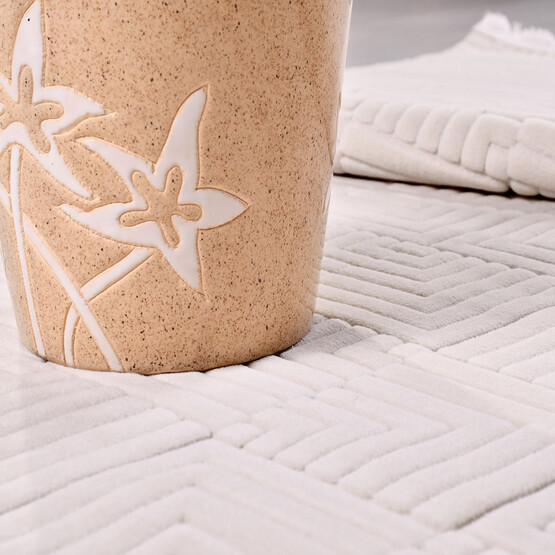 Crea Hawaii HP02 Halı Beyaz 80x300 cm