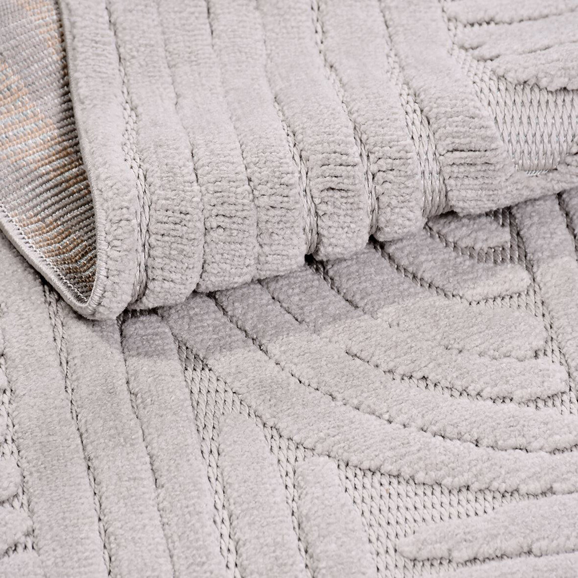    Crea Tuna TY06 Halı Gri 80x150 cm 