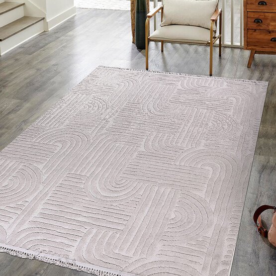 Crea Tuna TY06 Halı Gri 80x150 cm