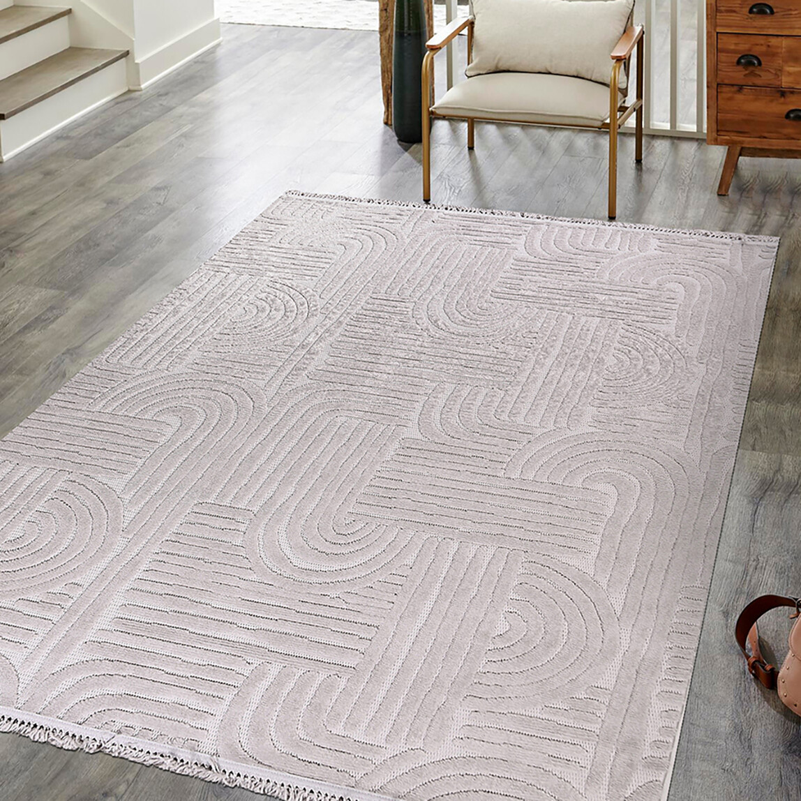    Crea Tuna TY06 Halı Gri 80x300 cm 