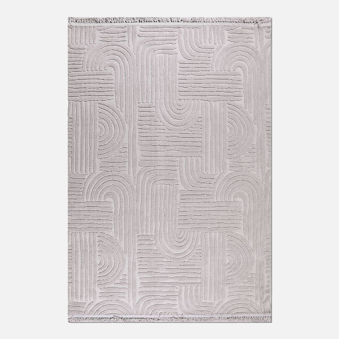    Crea Tuna TY06 Halı Gri 80x300 cm 