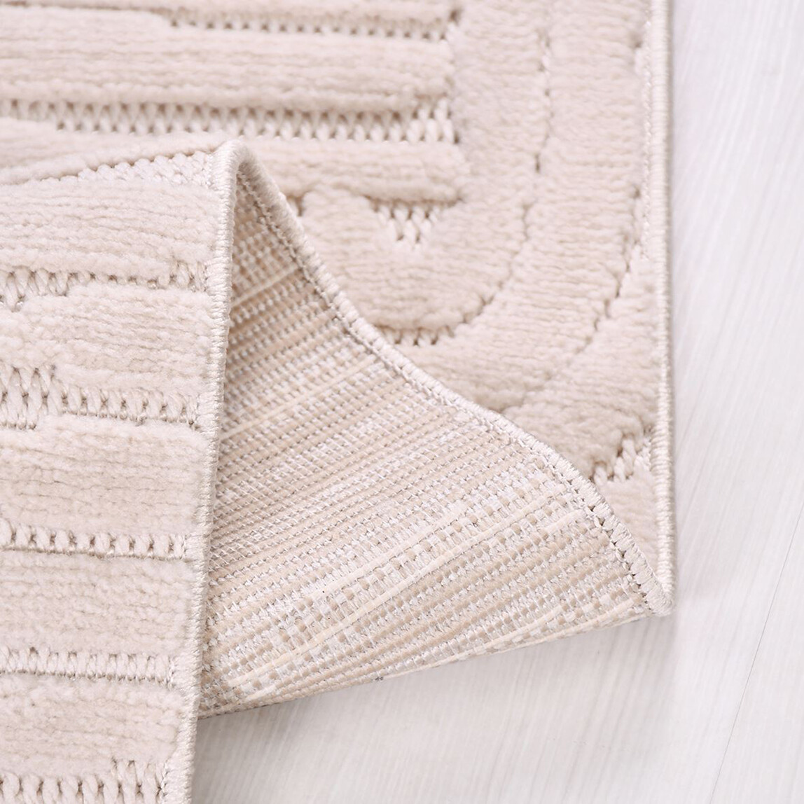    Crea Tuna TY03 Halı Bej 80x150 cm 