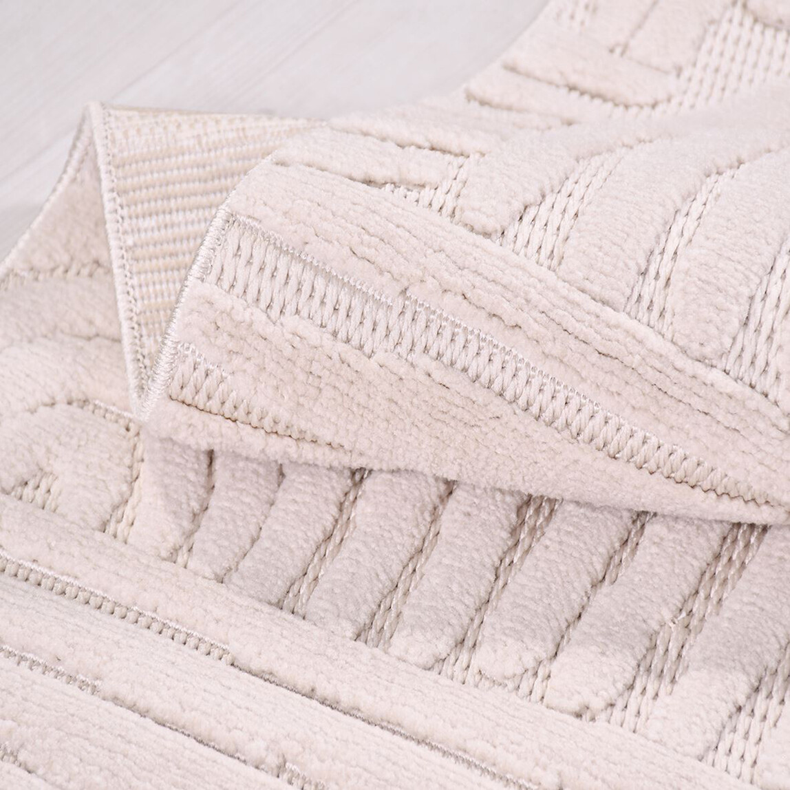    Crea Tuna TY03 Halı Bej 80x150 cm 