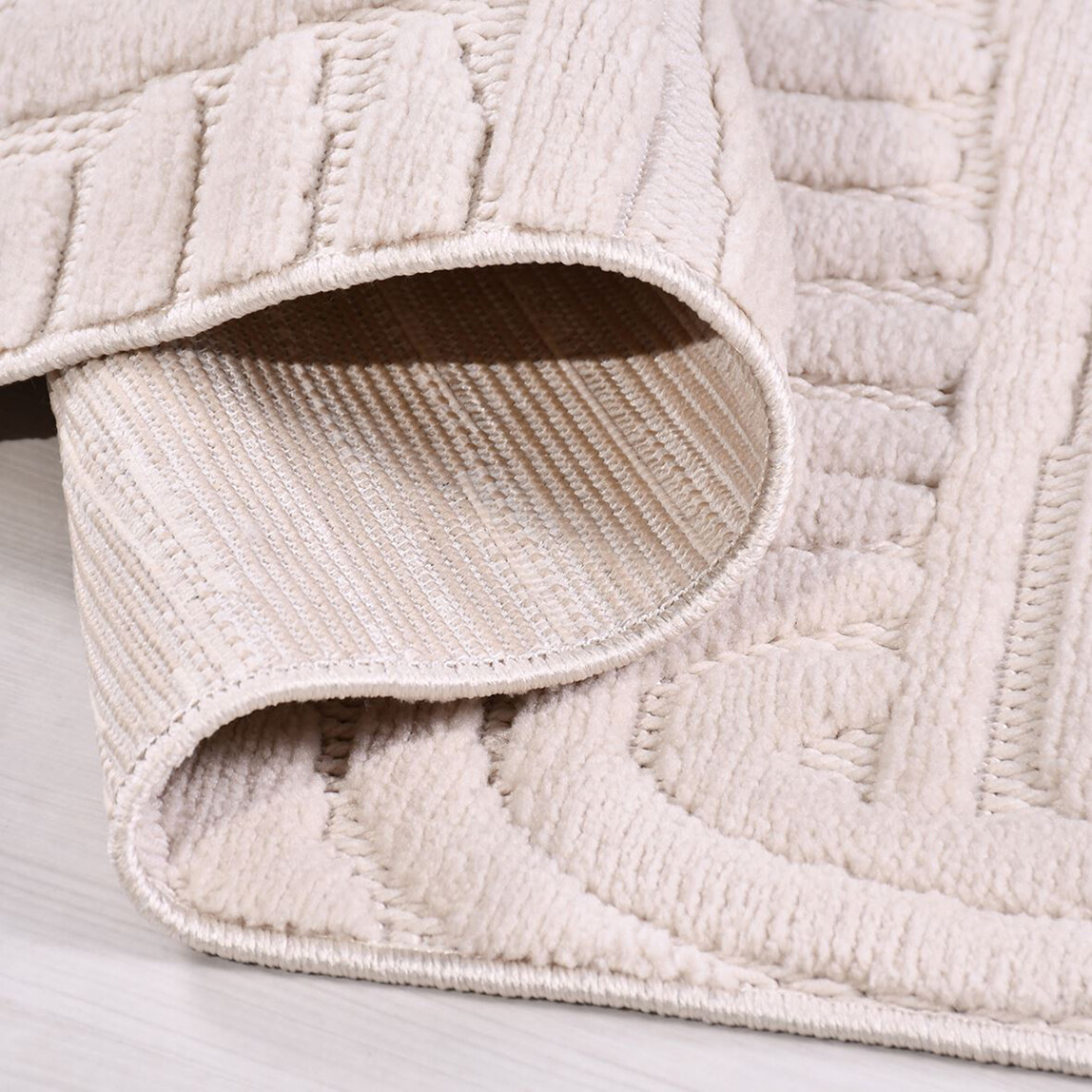    Crea Tuna TY03 Halı Bej 80x300 cm 